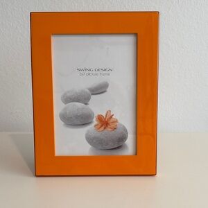 Orange 5x7” Picture Frame